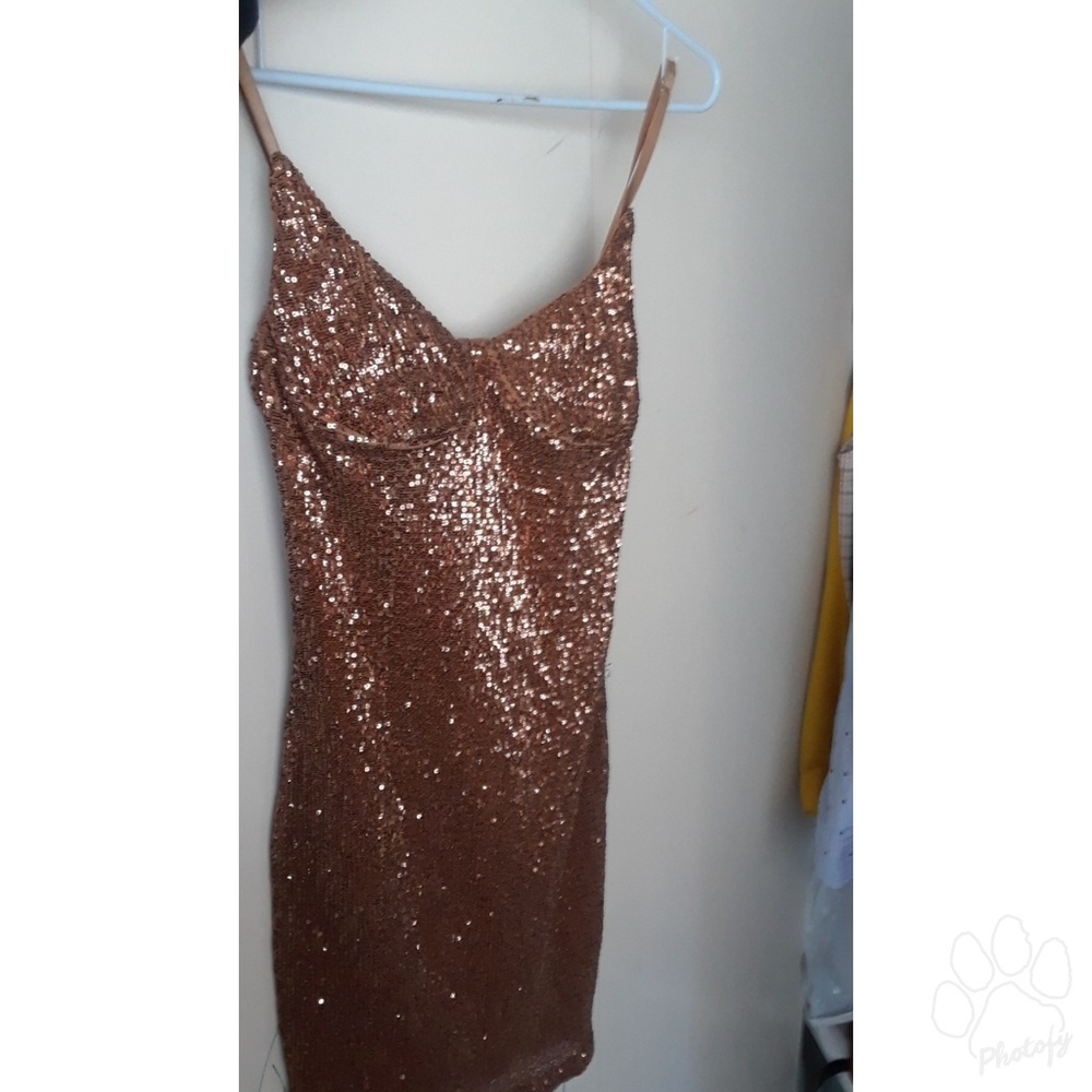 Copper dress